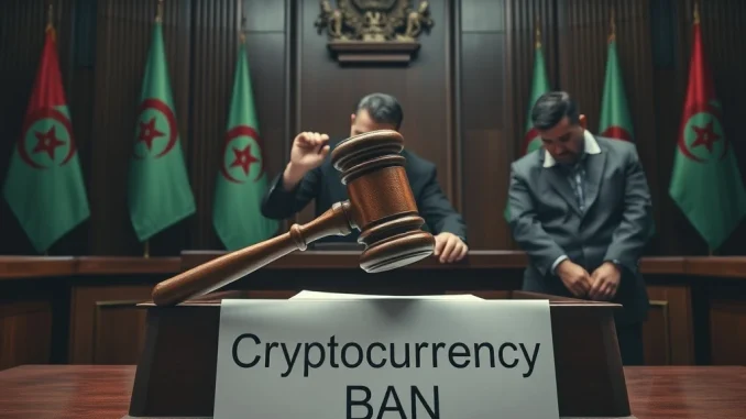 Algeria's strict crypto ban with prison and fines for digital asset activities