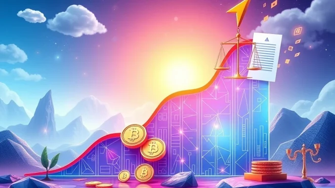 ALT Price Surge: Explosive 861% Gain Unleashed by Regulatory Clarity Chart showing a significant ALT price surge, symbolizing market confidence boosted by clear cryptocurrency regulations and blockchain innovation.