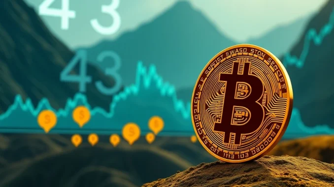 Altcoin Season: Unveiling the Crucial Shift to Bitcoin Dominance Visualizing the Altcoin Season Index at 43, clearly indicating the current Bitcoin Season and its impact on digital asset performance.