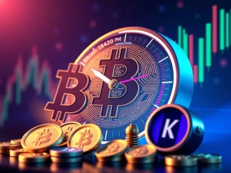 A visual representation of the Altcoin Season Index showing a needle pointing towards Bitcoin Season, indicating current crypto market trends and guiding cryptocurrency investment decisions.