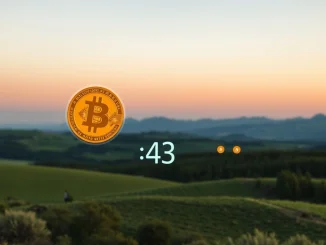 A digital meter showing the Altcoin Season Index at 43, indicating current Bitcoin Season dominance in cryptocurrency investing.