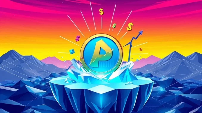 Arctic Pablo Coin: Explosive Presale Dominates Crypto Market with 13,035% Surge A stylized Arctic Pablo Coin breaking through ice, symbolizing its explosive crypto presale growth and high potential.