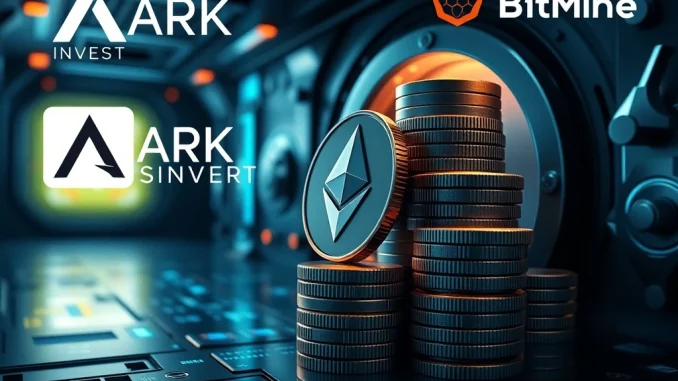 ARK Invest's strategic investment in BitMine to accumulate Ethereum (ETH) supply