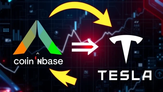 Shocking Shift: ARK Invest Dumps $105.3M in Coinbase After Record High to Bet Big on Tesla ARK Invest's strategic shift from Coinbase to Tesla in the stock market