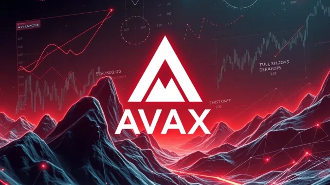Avalanche AVAX price surge with TVL growth and network activity fluctuations