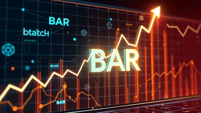 BAR cryptocurrency value surge with strategic planning elements