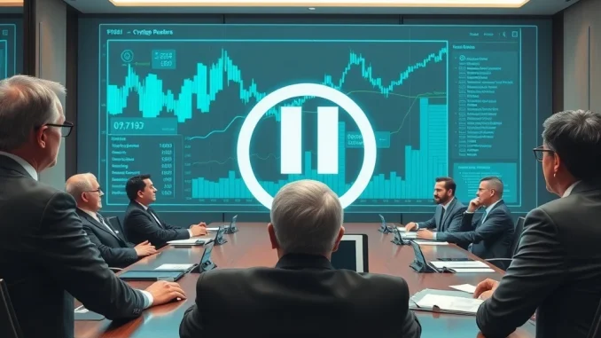 Financial trade groups advocating for a pause on the implementation of Basel crypto rules, impacting digital asset risk weights.