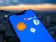 BBVA mobile app showcasing Bitcoin and Ethereum trading for retail customers in Spain