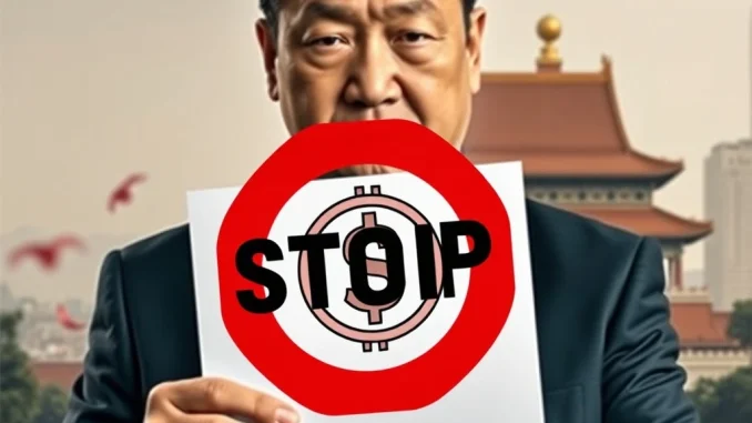 Beijing's Decisive Crackdown: Protecting Financial Stability from Stablecoin Threats Beijing official decisively cracks down on stablecoin-driven illegal fundraising to ensure financial stability.