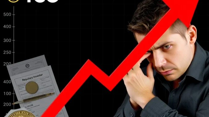 BICO cryptocurrency crash graph showing severe decline amid regulatory scrutiny