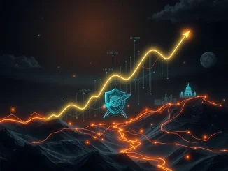 A chart showing BIGTIME's dramatic crypto surge, indicating strong institutional adoption and robust blockchain infrastructure growth.