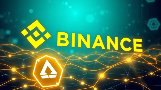 Binance Alpha platform showcasing the integration of Overlay Protocol (OVL), highlighting its role in supporting early-stage crypto innovation.