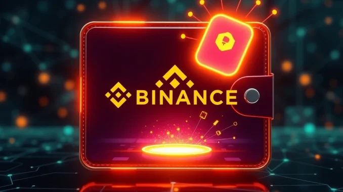 Binance Alpha platform showcasing the new Toshi (TOSHI) crypto project, symbolizing early-stage innovation and growth.