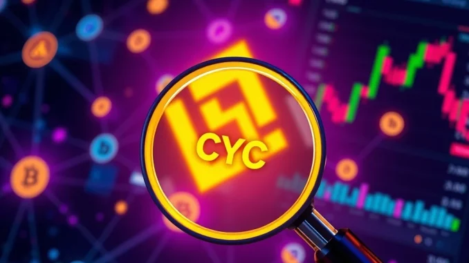 Binance Alpha Unlocks Revolutionary Potential with Cycle Network (CYC) Listing Binance Alpha platform showcasing the strategic listing of Cycle Network (CYC) for early-stage crypto discovery.
