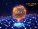 Binance Alpha GAIA token airdrop announcement with blockchain background