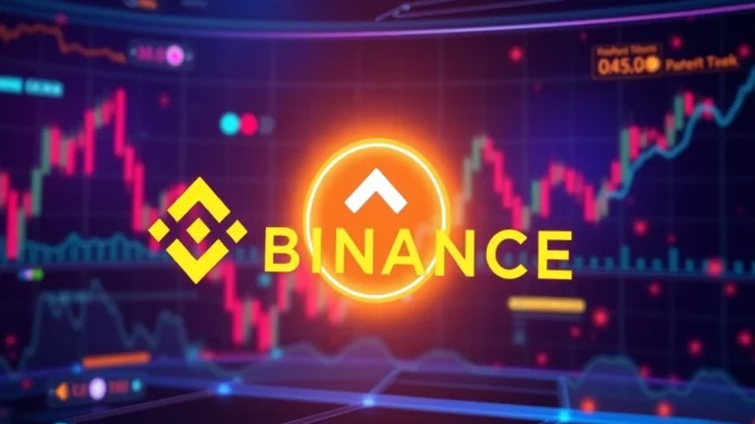 Binance Alpha platform displaying the newly listed TAKE token, symbolizing a new crypto listing opportunity.
