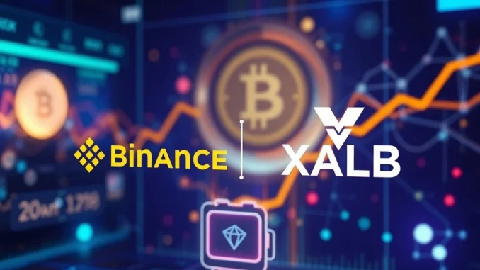 Binance Alpha Unveils XALB Listing: A Crucial Step for Early-Stage Tokens Binance Alpha interface showing the new XALB listing, highlighting opportunities for early-stage tokens in crypto trading.