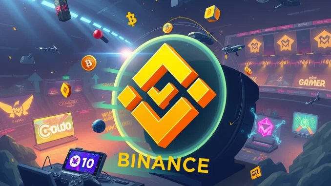 Binance Alpha's platform showcases Yooldo Games, symbolizing the exciting fusion of ESPORTS Crypto and blockchain innovation.