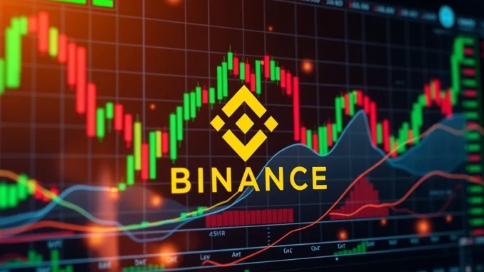 A digital interface showing Bitcoin options trading on Binance, symbolizing the expanded access for all users.