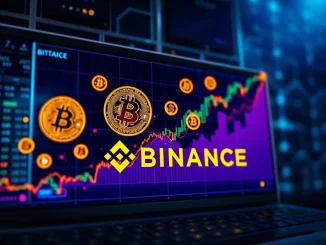 Visualizing the remarkable surge in unrealized Bitcoin profit on Binance, reflecting robust investor confidence in BTC.