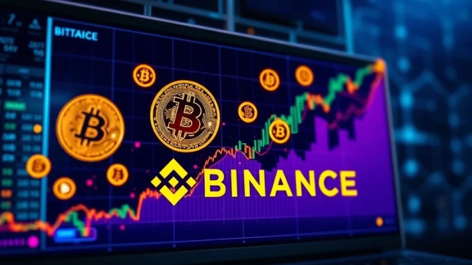 Visualizing the remarkable surge in unrealized Bitcoin profit on Binance, reflecting robust investor confidence in BTC.