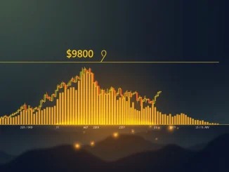 A visual representation of Binance Coin (BNB) struggling to overcome a major resistance level, highlighting the market's current struggle and potential for a Binance Coin correction.