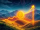 A dynamic chart showing Binance Coin (BNB) price surging past $810, reflecting strong market momentum and regulatory impact.