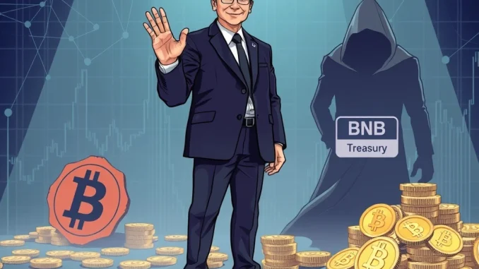Binance founder CZ denies involvement in the controversial BNB Treasury, emphasizing transparency in crypto fundraising.