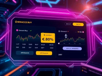 Binance Discount Buy feature for crypto purchases with APR rewards
