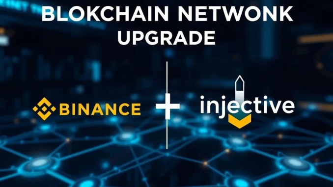 Binance supports Injective Network upgrade with INJ token suspension