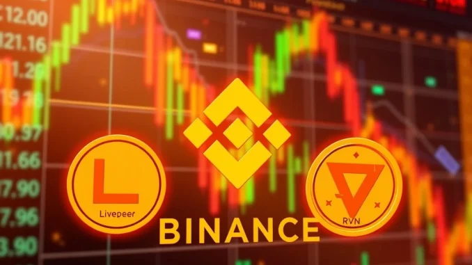 Binance launches Livepeer and Ravencoin spot trading with USDC pairs