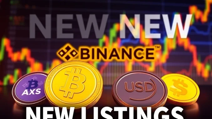 Binance new listings for AXS, COMP, and XAI USDC spot trading pairs, signaling new opportunities for traders.