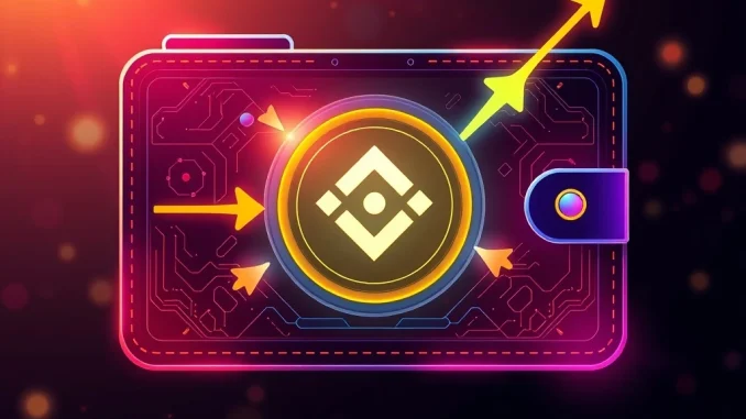 Exclusive: Binance Wallet Unveils Bitlayer Pre-TGE for Early BTR Token Access Binance Wallet screen showing the Bitlayer Pre-TGE and BTR token allocation details, symbolizing early access to the Bitcoin Layer 2 project.