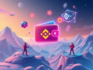 Binance Wallet's strategic Token Generation Event for Delabs Games, symbolizing a monumental step forward in blockchain gaming.