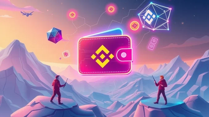 Binance Wallet's strategic Token Generation Event for Delabs Games, symbolizing a monumental step forward in blockchain gaming.