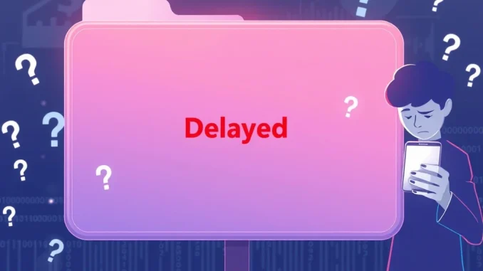 Binance Wallet's Crucial VRA Airdrop Delay Fuels User Uncertainty Anxious crypto users facing a delayed Binance Wallet VRA airdrop, highlighting challenges in token distribution.