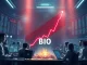 Dramatic BIO token price crash graph showing 491.8% drop