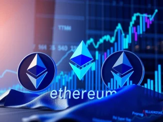A visual representation of Bit Digital's strategic ETH acquisition and capital expansion, highlighting the company's significant Ethereum News.