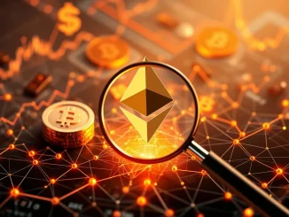 Chart showing exponential growth in Ethereum holdings, representing Bit Digital's strategic ETH investment.
