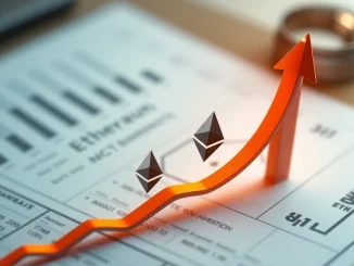 Chart showing Bit Digital's ambitious share increase to fund its Ethereum growth strategy.