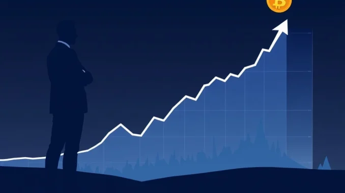 A chart showing a Bitcoin price prediction reaching $135,000, followed by a BTC correction, as forecasted by Fairlead Strategies.