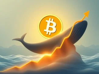 A visual representation of Bitcoin Cash (BCH) experiencing a strong upward trend, symbolizing its breakout momentum driven by institutional demand.