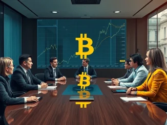 Illustrates the surge in Bitcoin corporate adoption in the EU, highlighting companies like Refine Group investing in Bitcoin treasury.