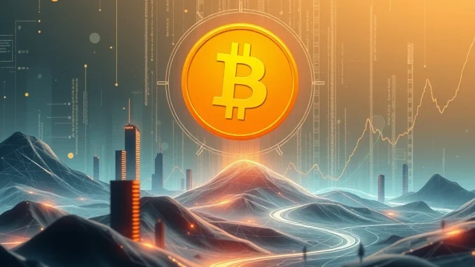 Chart showing Bitcoin's potential price surge, driven by corporate accumulation and institutional adoption towards $1 million.