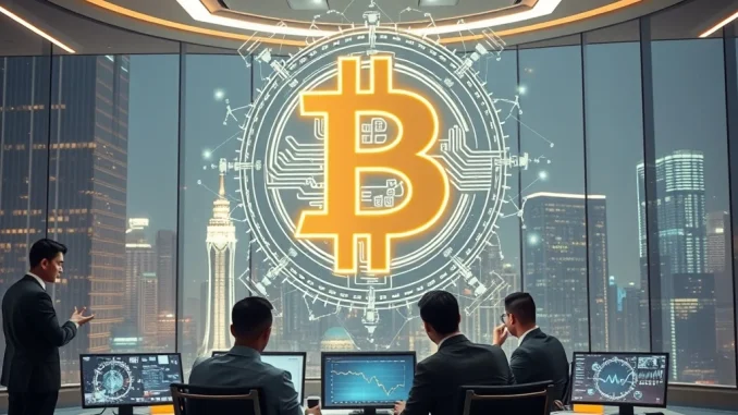 A visual representation of Bitcoin corporate treasury in Asia, showcasing the strategic integration of digital assets into corporate finance.