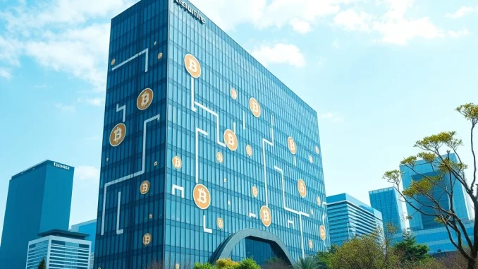 Japanese corporate leaders making strategic decisions to integrate Bitcoin into their corporate treasury, symbolizing the growing trend of Bitcoin institutional adoption.