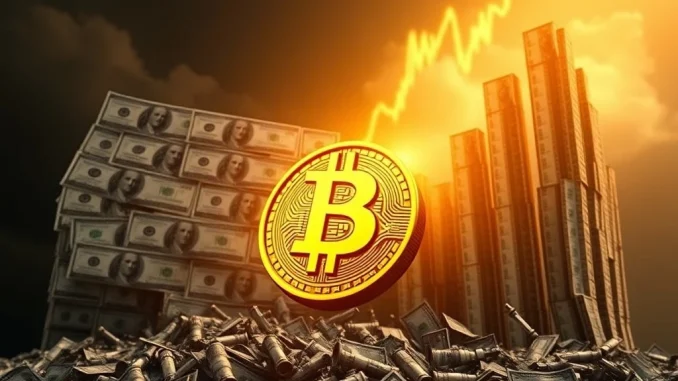 Jim Cramer's strategic Bitcoin purchase, highlighting its role as a hedge against the rising US national debt and economic uncertainty.