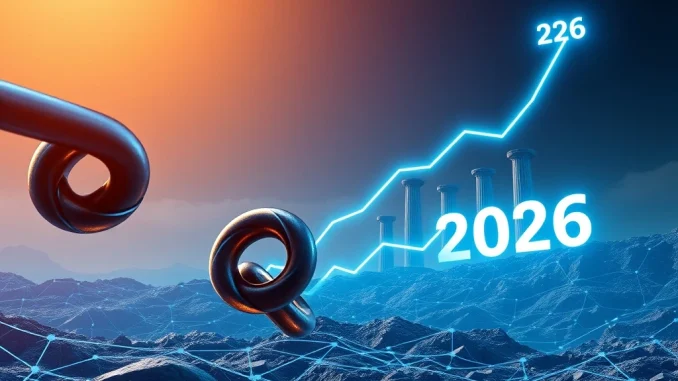 A visual representation of the end of the traditional Bitcoin Four-Year Cycle, with new institutional forces driving future growth towards 2026.