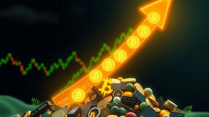 Chart illustrating robust Bitcoin Demand, showcasing market strength and investor confidence in digital assets.