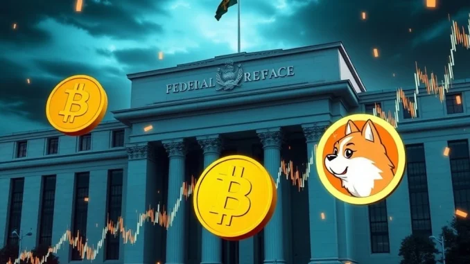 Bitcoin and Dogecoin prices drop ahead of Fed meeting impacting crypto market